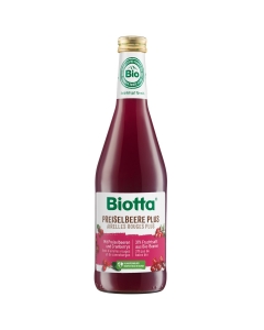 BIOTTA Preiselbeere Plus Fl 5 dl