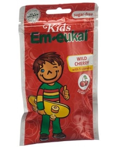 SOLDAN EM-EUKAL Kids Wildkirsche zuckerfrei 75 g