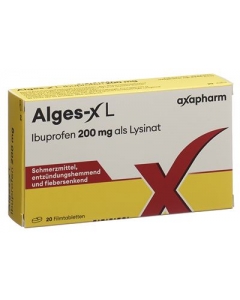 ALGES-X L Filmtabl 200 mg 20 Stk