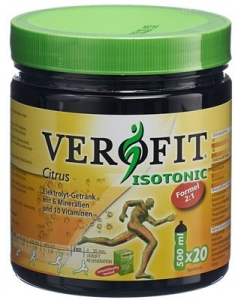 VEROFIT ISOTONIC Plv Citrus Ds 600 g