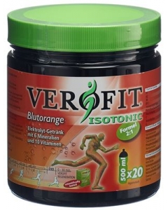 VEROFIT ISOTONIC Plv Blutorange Ds 600 g