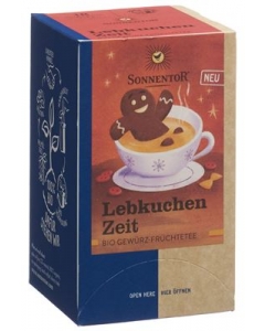 SONNENTOR Lebkuchen Zeit Tee BIO Btl 18 Stk