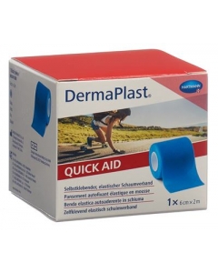 DERMAPLAST QuickAid 6cmx2m blau