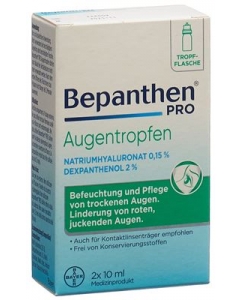 BEPANTHEN PRO Augentropfen (#) 2 Fl 10 ml