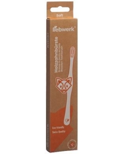 LIEBWERK Holzzahnbürste Kids Fox