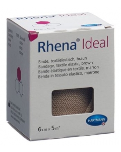 RHENA Ideal Elastische Binde 6cmx5m hautf