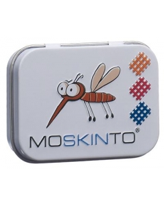 MOSKINTO Insektenstichpflaster Blechdose 42 Stk