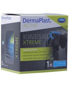 DERMAPLAST Active Kinesiotape Xtreme 5cmx5m blau