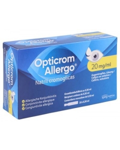 OPTICROM ALLERGO Gtt Opht 20 Monodos 0.3 ml