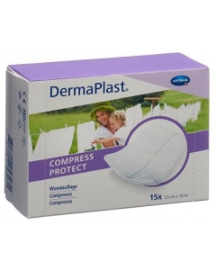 DERMAPLAST Compress Protect 7.5x10cm 15 Stk