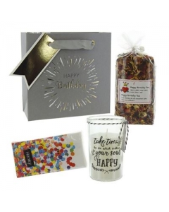 HERBORISTERIA Geschenktasche Happy Birthday Tea