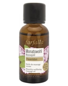 FARFALLA Monat Massageöl Frauen Muskateller 30 ml