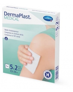 DERMAPLAST Medical Vlieskompresse 5 Stk