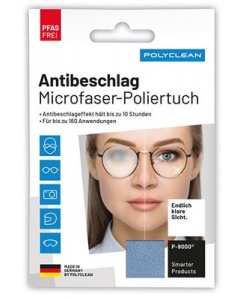 POLYCLEAN Antibeschlag Microfaser Tuch 10h