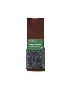 BIOFARM Schwarze Linsen Beluga Knospe 500 g