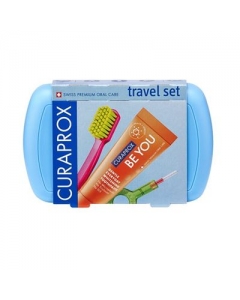 CURAPROX Travel Set blau
