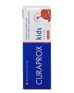 CURAPROX kids Kinderzahnp Erdbeere o Fluorid 60 ml