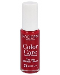 PODERM Vernis Color Care 797 Rouge Rose Fl 8 ml