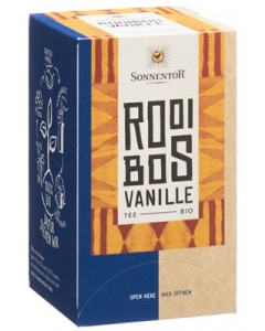 SONNENTOR Rooibos Vanille Tee BIO Btl 18 Stk