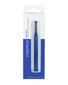 CURAPROX UHS 475 Stahl Halter blau