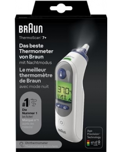 BRAUN ThermoScan 7 + IRT 6525 m AgePrecision Nacht