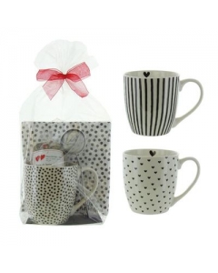 HERBORISTERIA Set Freundschaft mit Jumbotasse&Serv