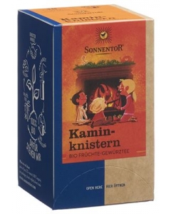 SONNENTOR Kaminknistern Tee n BIO Btl 18 Stk