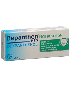 BEPANTHEN MED Nasensalbe 50 mg/g 2 Tb 5 g