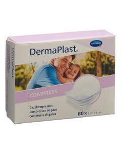 DERMAPLAST Compress 6x8cm Box 80 Stk