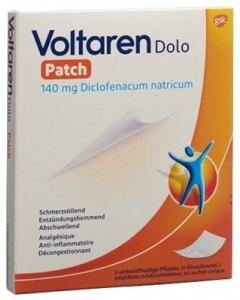 VOLTAREN DOLO Patch Pfl 140 mg Btl 5 Stk