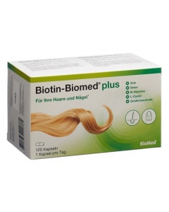 BIOTIN Biomed plus Kaps 120 Stk