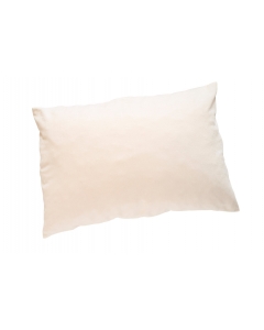 ELSA Flockenkissen 40x60cm Veloursbezug écru